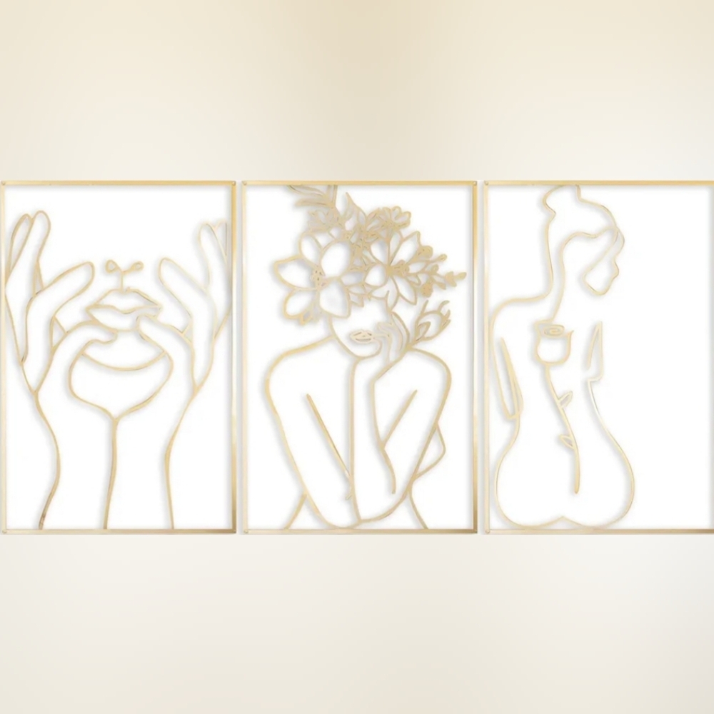 Metal wall art